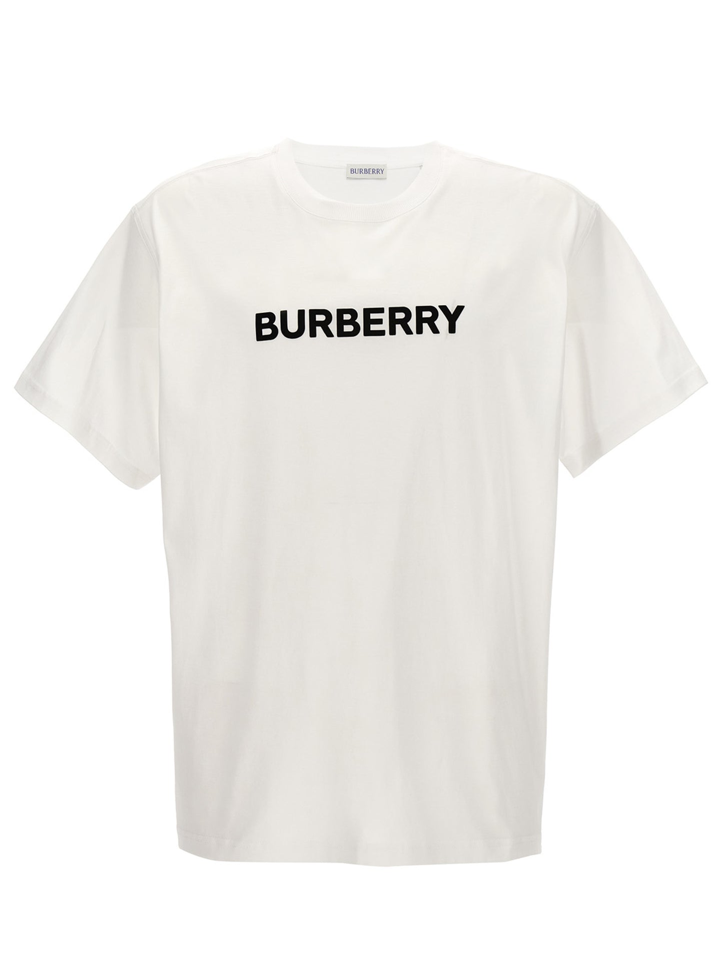Burberry White Cotton T-Shirt
