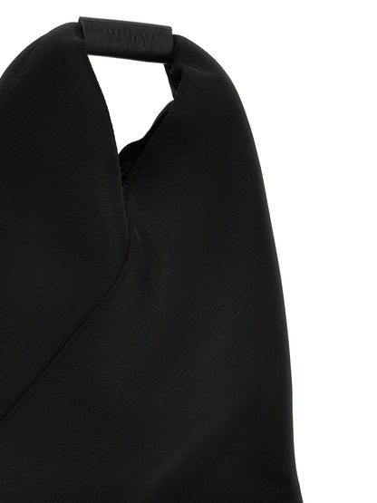 MM6 Maison Margiela Black Polyester Shoulder Bag