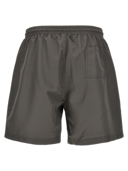Brunello Cucinelli Gray Polyester Shorts