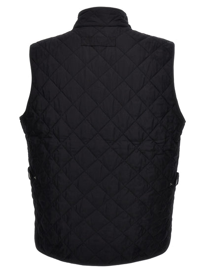 Barbour Blue Polyester Sleeveless Jacket