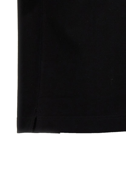 Givenchy Black Cotton Polo Shirt
