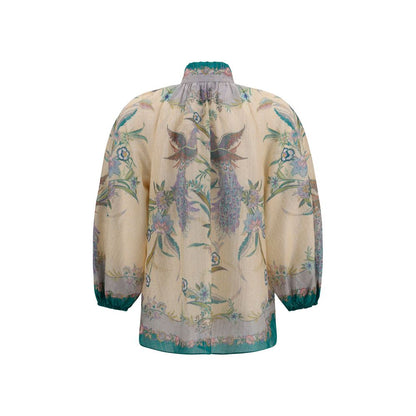 Zimmermann Multicolor Cotton Blouse