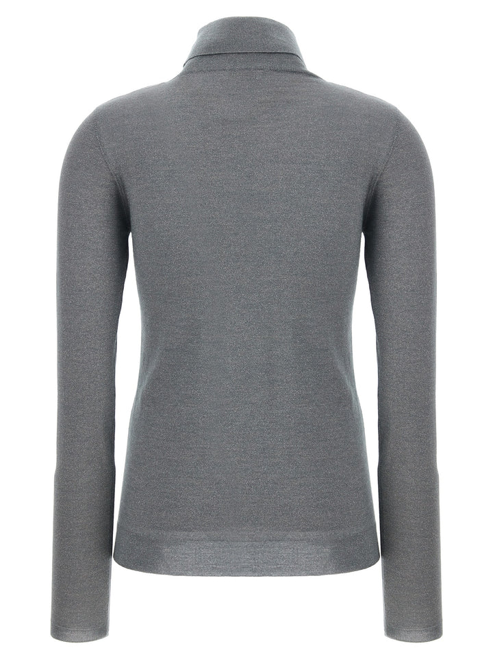 Brunello Cucinelli Gray Cashmere Cardigan