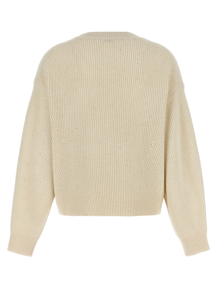 Brunello Cucinelli White Cashmere Cardigan