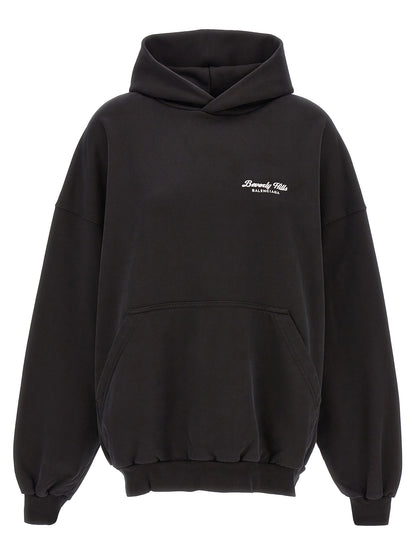 Balenciaga Bicolor Cotton Hoodie