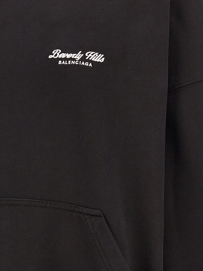 Balenciaga Bicolor Cotton Hoodie