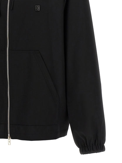 Givenchy Black Virgin Wool Sweatshirt