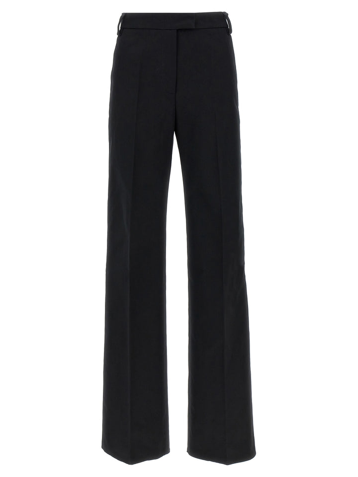 THELATEST Black Cotton Casual Pants