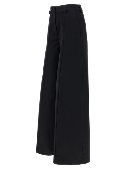 THELATEST Black Cotton Casual Pants