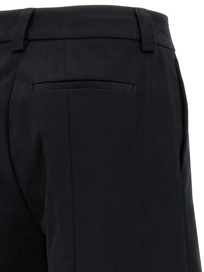 THELATEST Black Cotton Casual Pants