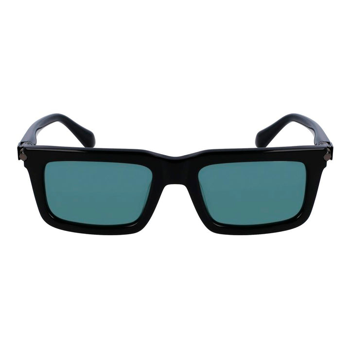 Ferragamo Black Acetate Sunglasses