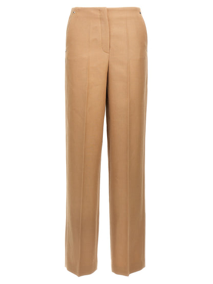 Fendi Beige Wool Dress Pants