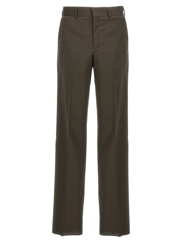 Fendi Bicolor Wool Dress Pants