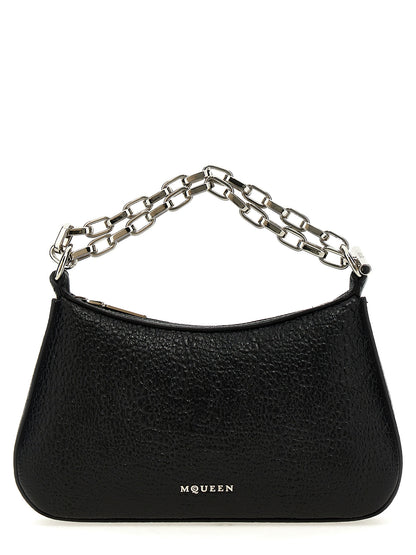 Alexander McQueen Black Lamb Leather Handbag