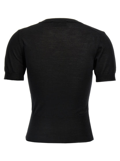 Vivienne Westwood Black Wool T-Shirt