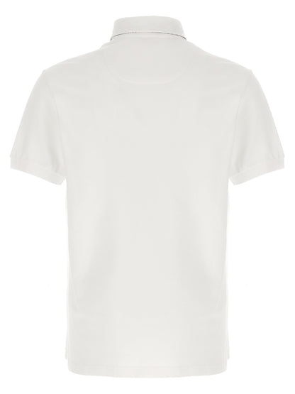 Etro White Cotton Polo Shirt