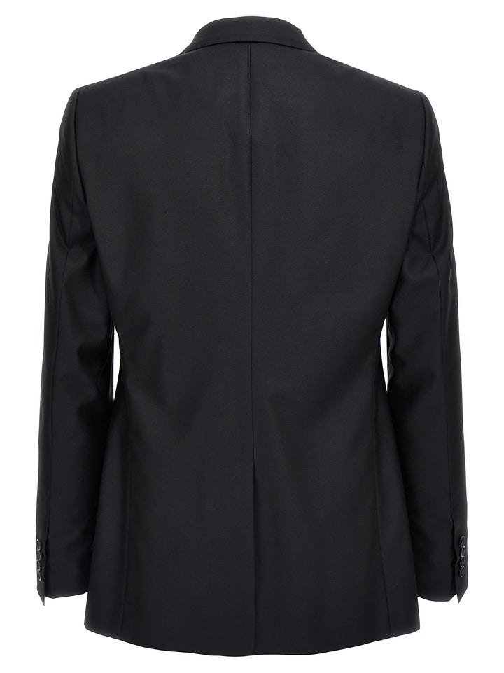 Dolce & Gabbana Blue Virgin Wool Two-Piece Suit