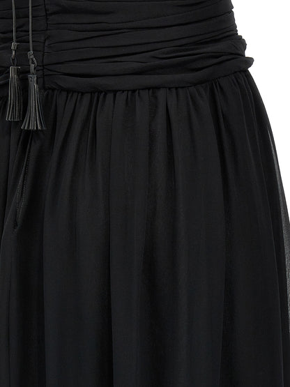 Tom Ford Black Silk Long Dress