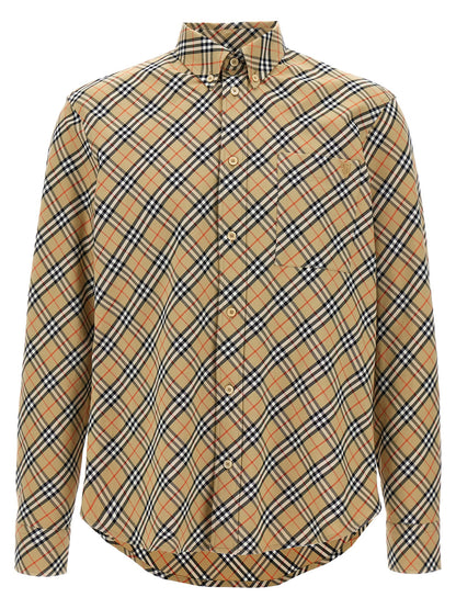 Burberry Beige Cotton Blouse