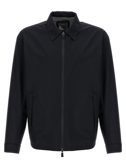Herno Black Polyester Shell Jacket
