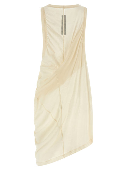 Rick Owens Beige Cotton Casual Dress