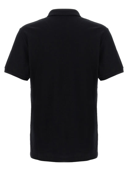 Moschino Black Cotton Polo Shirt