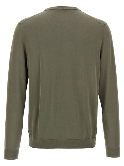 ZANONE Bicolor Cotton Cardigan