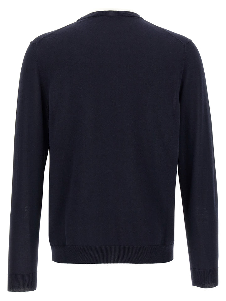 ZANONE Blue Cotton Cardigan