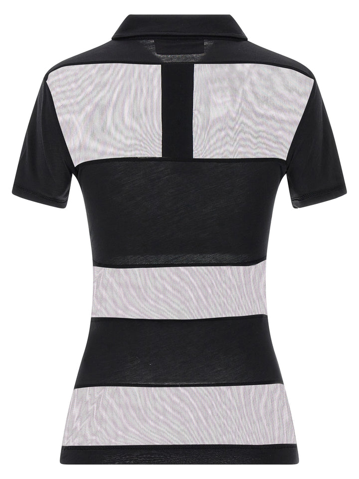 Coperni Black Cotton Polo Shirt