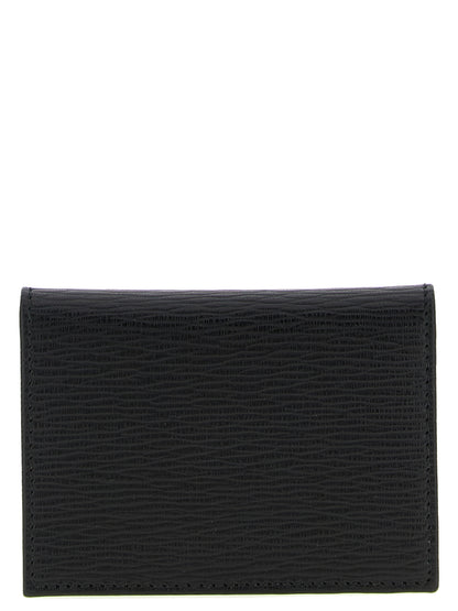 Ferragamo Black Calfskin Cardholder