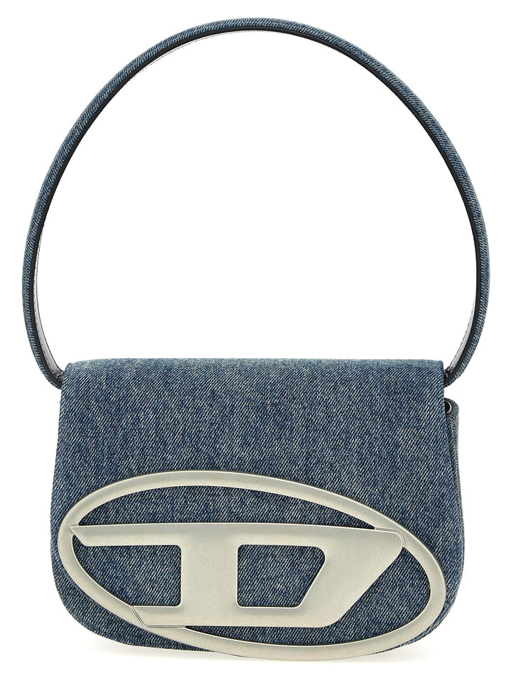 Diesel Blue Cotton Shoulder Bag