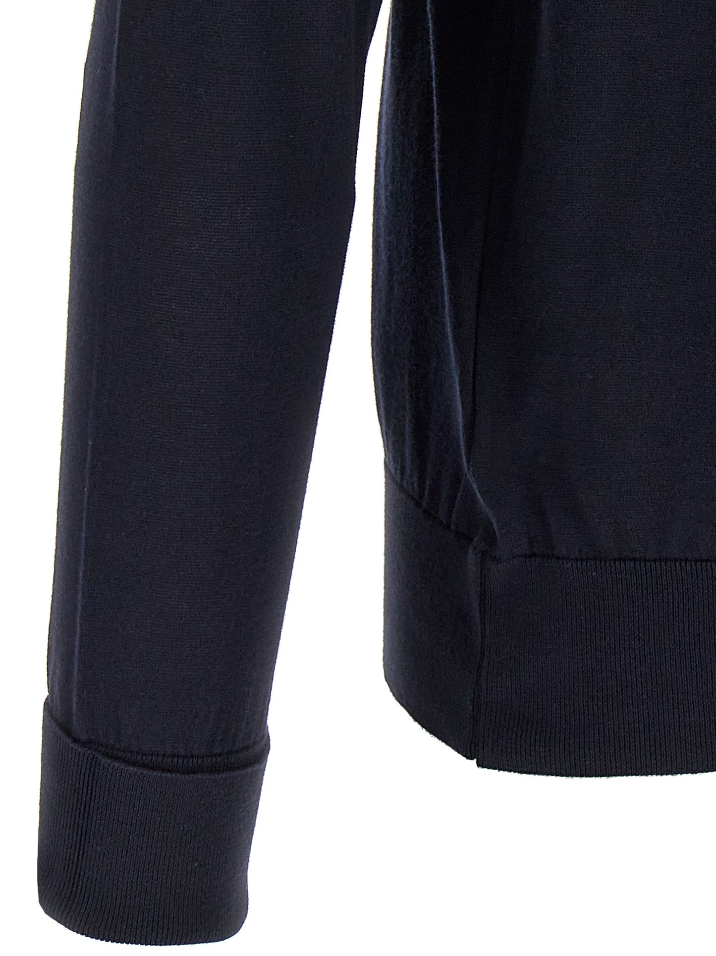 JOHN SMEDLEY Blue Cotton Polo Shirt