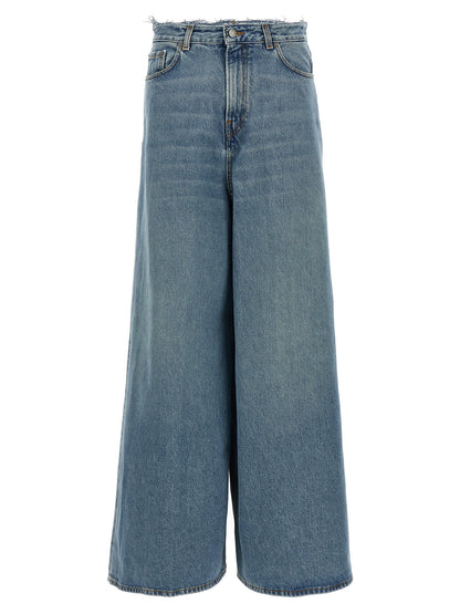 Haikure Blue Cotton Jeans Denim