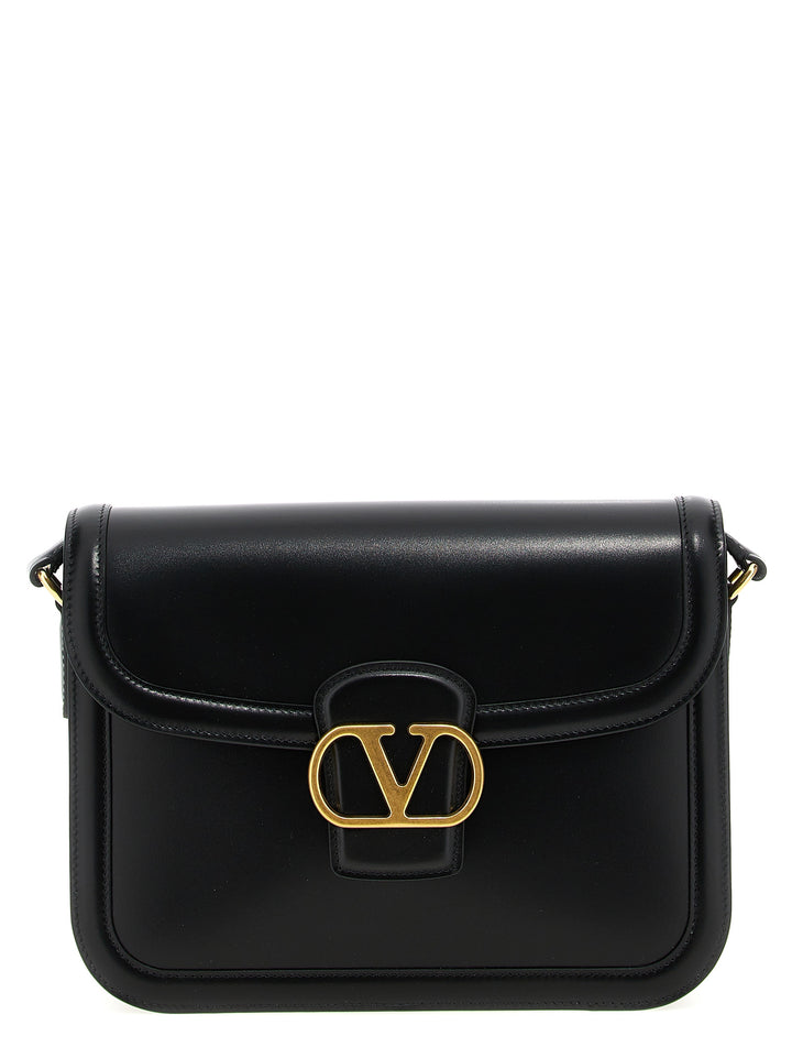 Valentino Garavani Black Calfskin Shoulder Bag