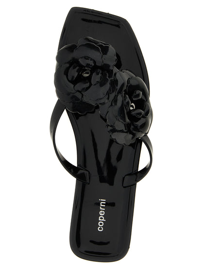 Coperni Black Pvc Slides