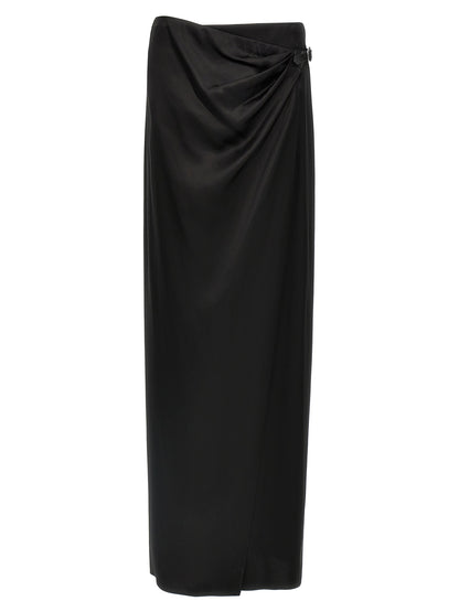 Tom Ford Black Silk Mini Skirt