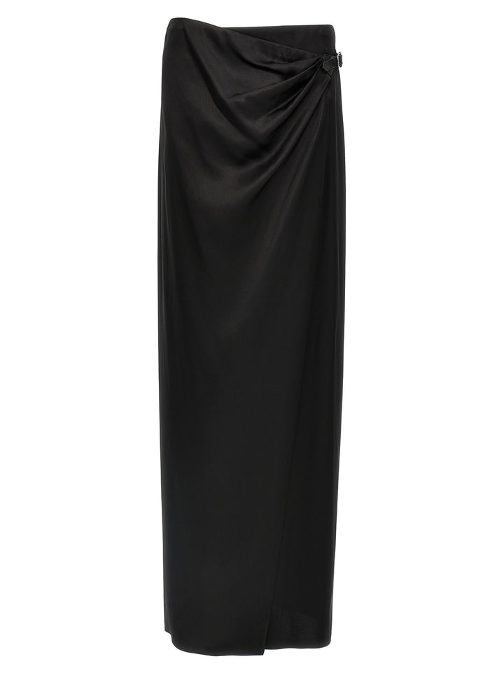 Tom Ford Black Silk Mini Skirt