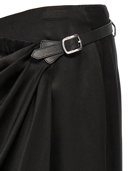 Tom Ford Black Silk Mini Skirt