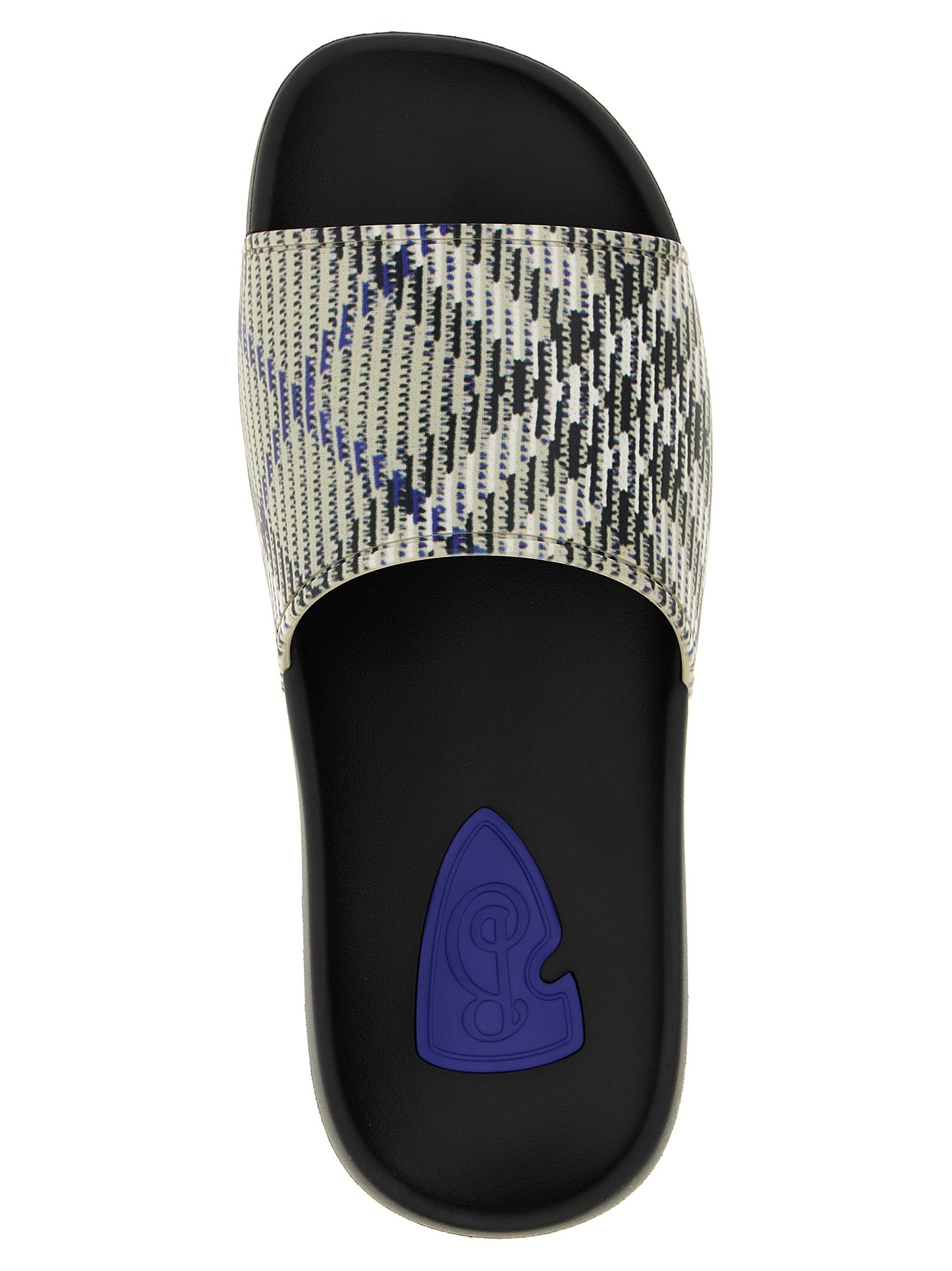 Burberry Multicolor Polyurethane Slides
