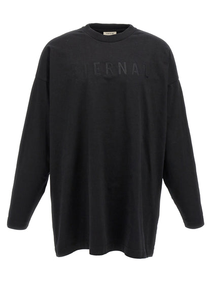 Fear Of God Black Cotton T-Shirt