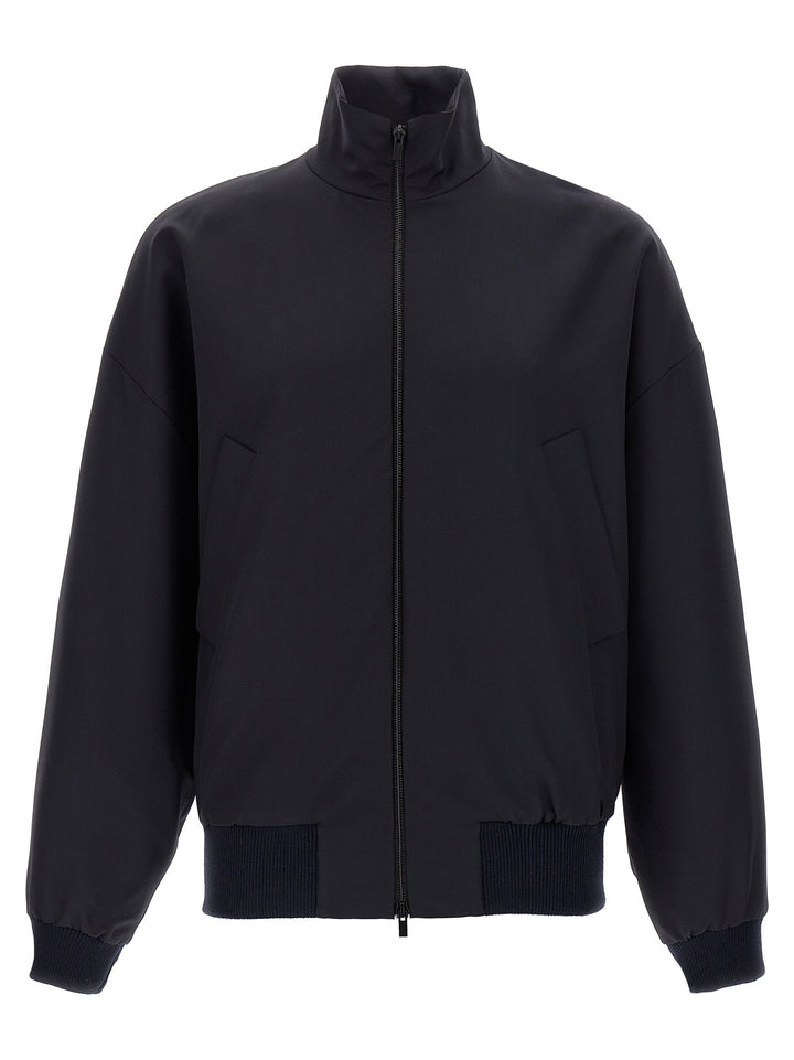 Fear Of God Blue Virgin Wool Full-Length Jacket
