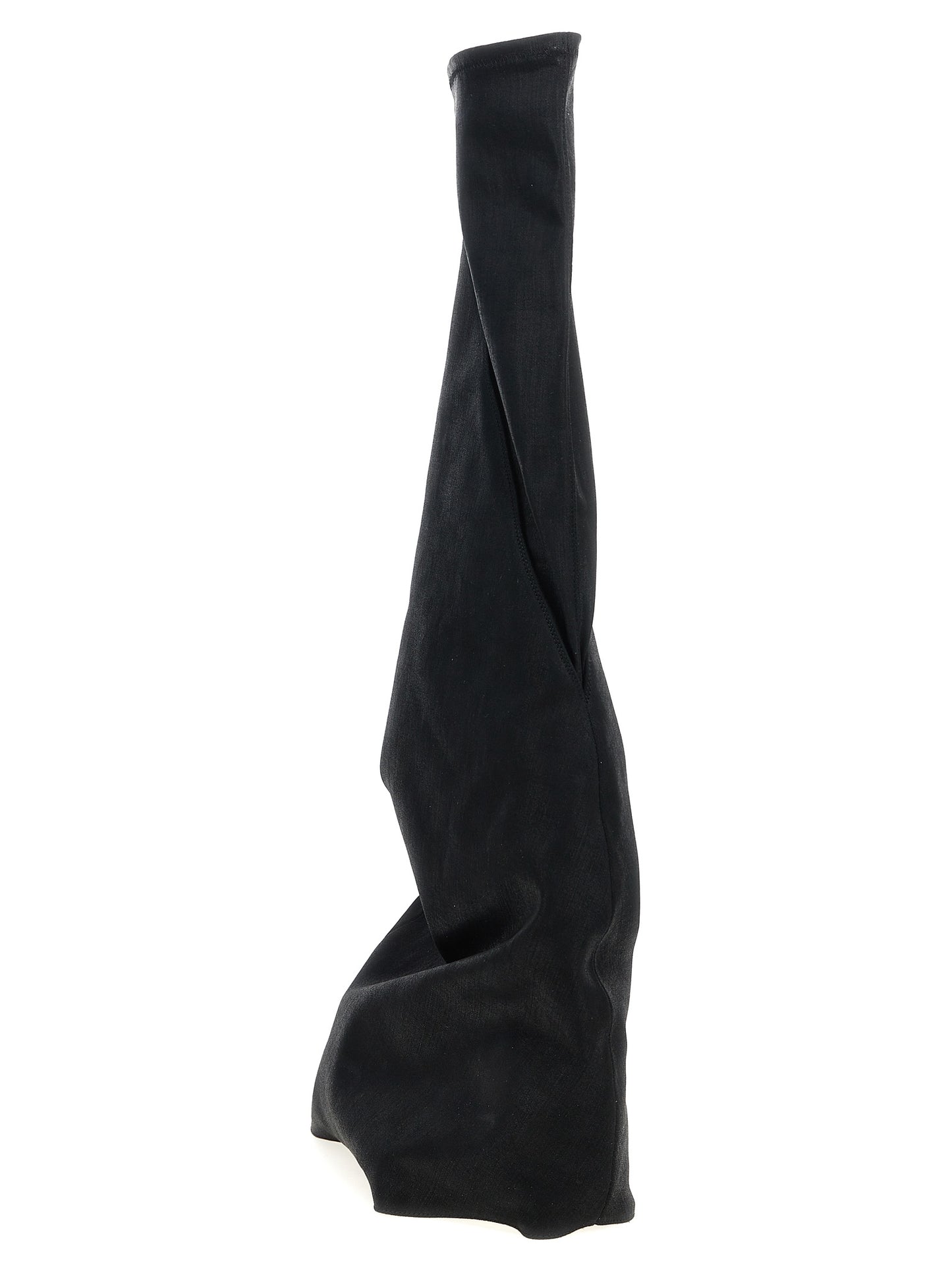 DRKSHDW Black Cotton Over The Knee
