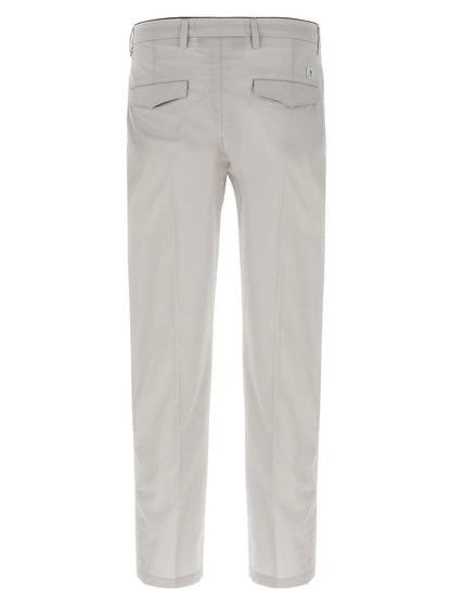Department 5 Gray Cotton Cropped Pants