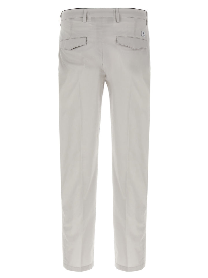 Department 5 Gray Cotton Cropped Pants