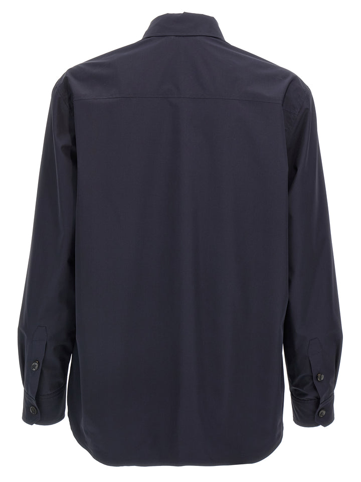 Brioni Blue Silk Jacket