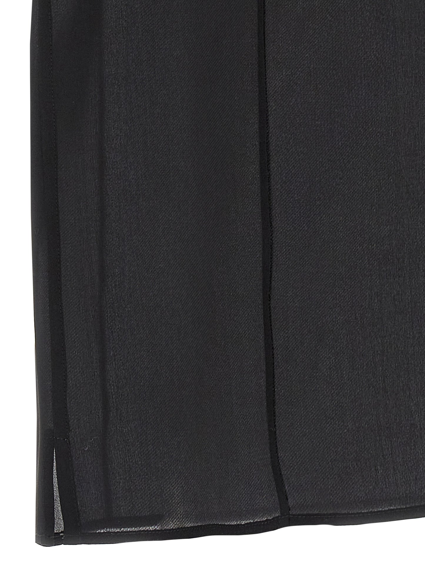 Khaite Black Silk Blouse