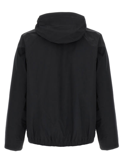 Arc'teryx Veilance Black Nylon Shell Jacket