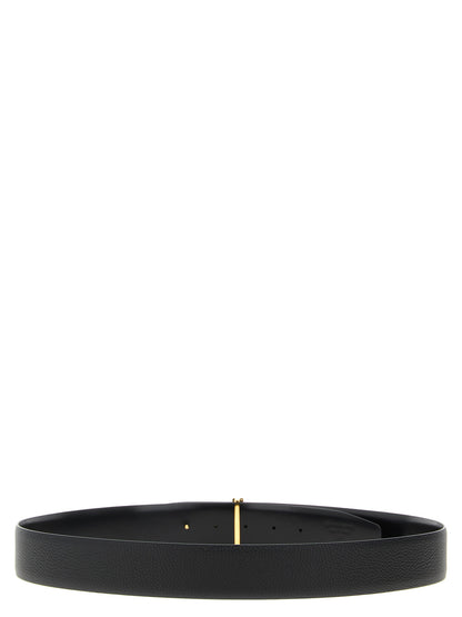 Tom Ford Black Calfskin Regular Belt
