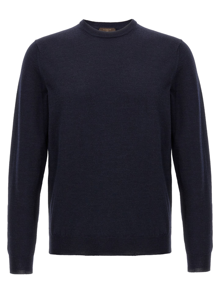 ZANONE Blue Virgin Wool Cardigan