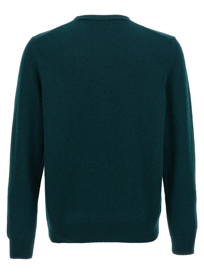 ZANONE Bicolor Virgin Wool Cardigan